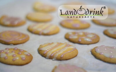 Rezept Osterkekse mit Kirschennektar- Glasur