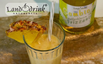 Rezept Ananas-Holler-Cocktail mit Sambio